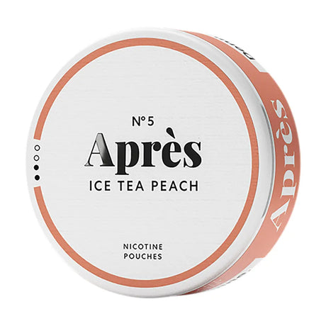 Apres All White No. 5 Ice Tea Peach Slim Wet No. 5 2/4 5mg
