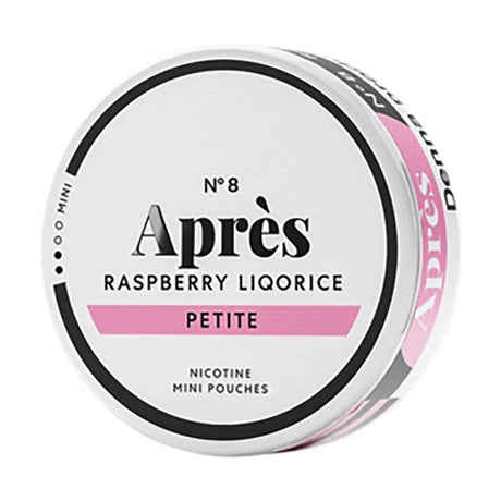 Apres All White No. 8 Raspberry Liqorice Petite Mini Wet No. 8 2/4 3mg