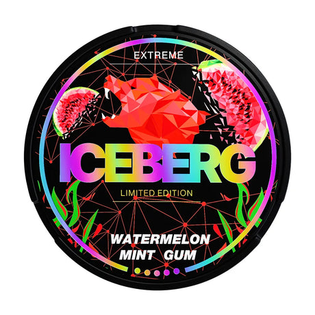 Iceberg Gum Line Watermelon Mint Gum Slim Extreme 5/5 105mg