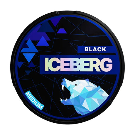 Iceberg Medium Black Slim Medium 14mg