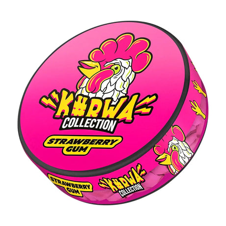 Kurwa Collection Strawberry Gum Slim 18mg