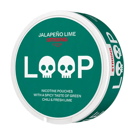 Loop Jalapeno Lime Slim Strong 3/4 9.4mg