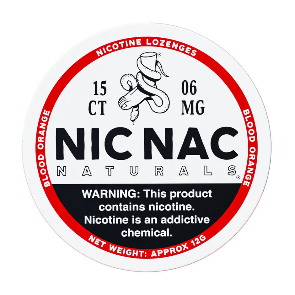 Nic Nac Blood Orange Lozenge LZ