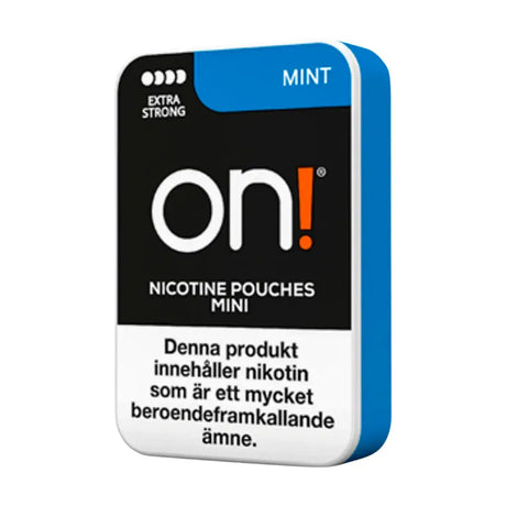 On! Mint Mini Extra Strong 4/4 9mg