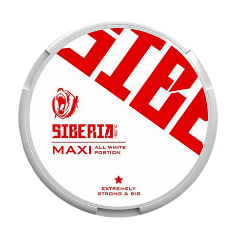 Siberia All White Maxi Extremely Strong & Big 49.5mg Maxi