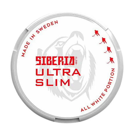Siberia All White Ultra Slim 18.2mg Ultra Slim