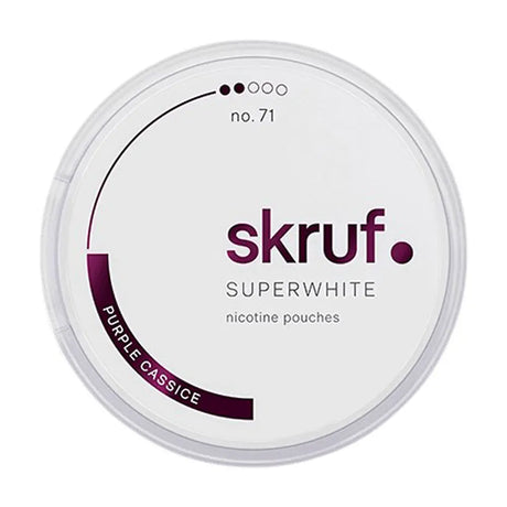 Skruf Superwhite no. 71 Purple Cassice no. 71 2/5 6mg