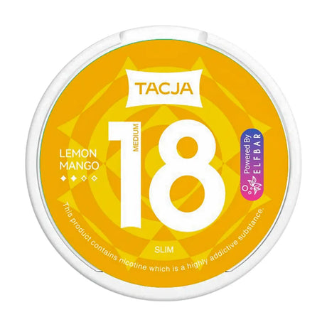 TACJA Lemon Mango Slim Medium 18 18mg