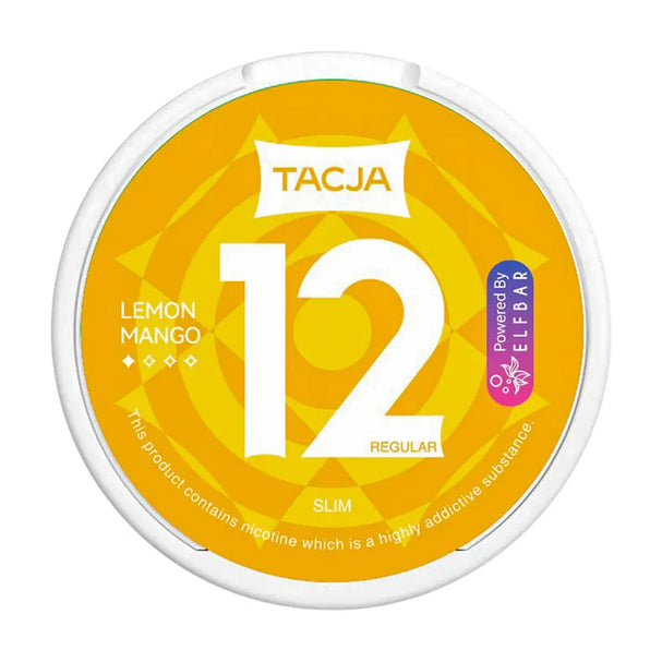 TACJA Lemon Mango Slim Regular 12 12mg
