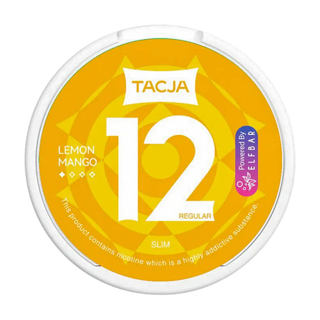 TACJA Lemon Mango Slim Regular 12 12mg