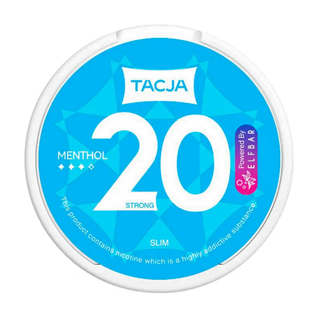 TACJA Menthol Slim Strong 20 20mg
