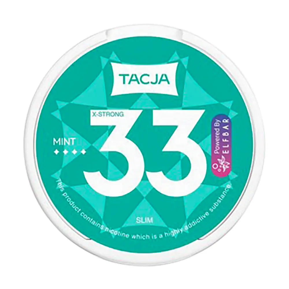 TACJA Mint Slim X-Strong 33 33mg