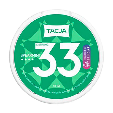 TACJA Spearmint Slim X-Strong 33 33mg