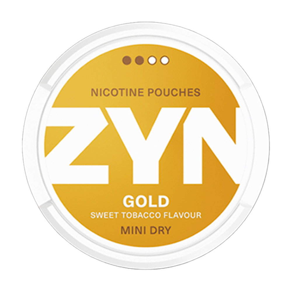 ZYN Gold Mini Dry 2/4 3mg