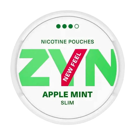 ZYN New Feel Apple Mint Slim Wet 3/4 9mg