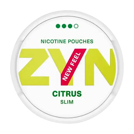 ZYN New Feel Citrus Slim Wet 3/4 9mg