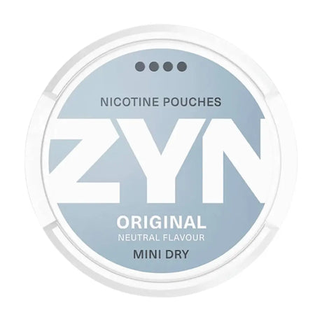 ZYN Original Mini Dry 4/4 6mg