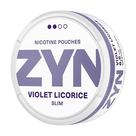 ZYN Violet Licorice Slim Dry 2/4 6.5mg