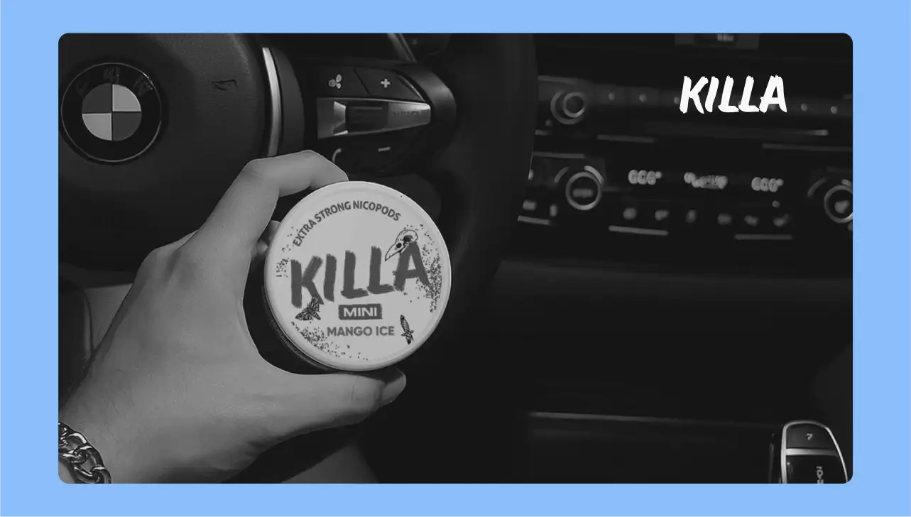 KILLA Nicotine Pouch Guide: Strength, Format and Flavour
