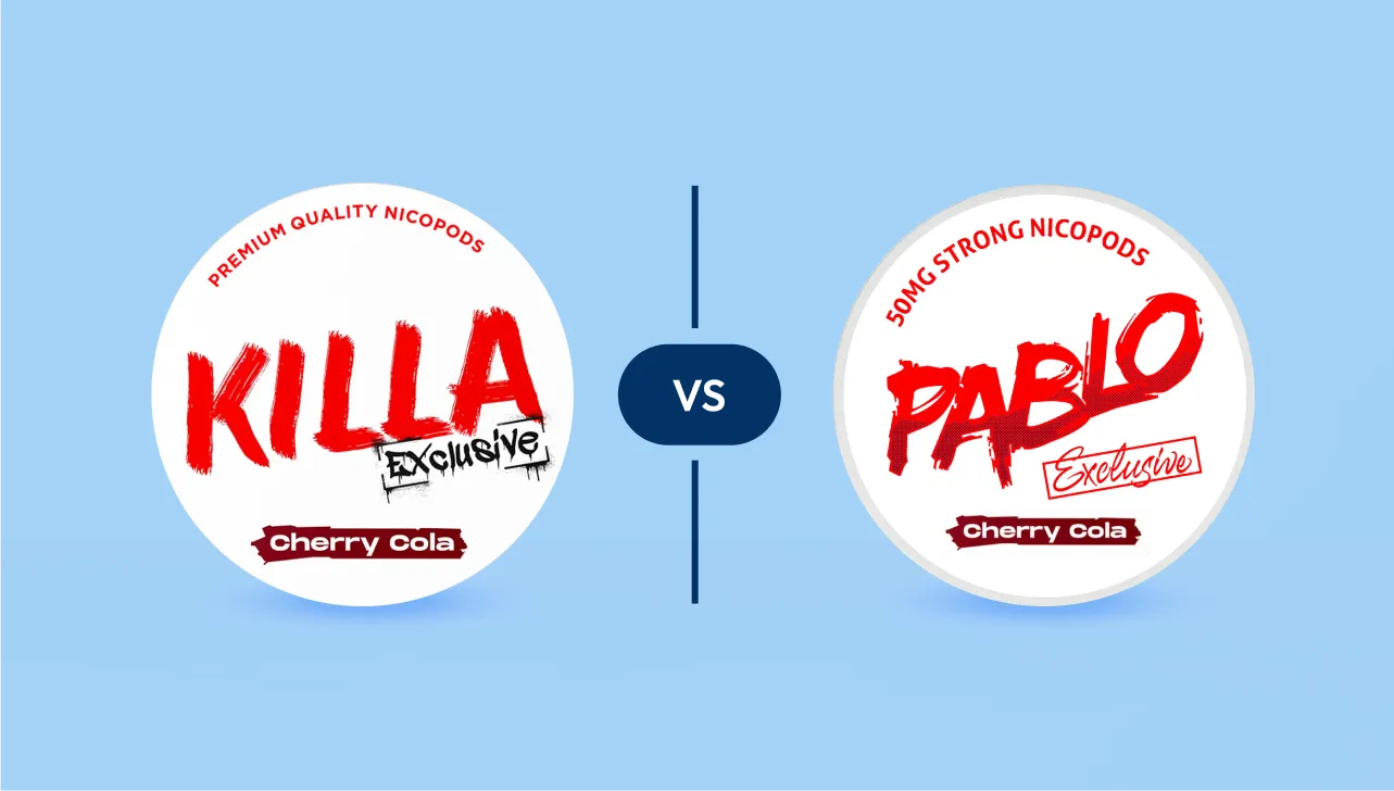 does killa have tobacco Pablo vs Killa Snus: Which Nicotine Pouch Should You Choose?