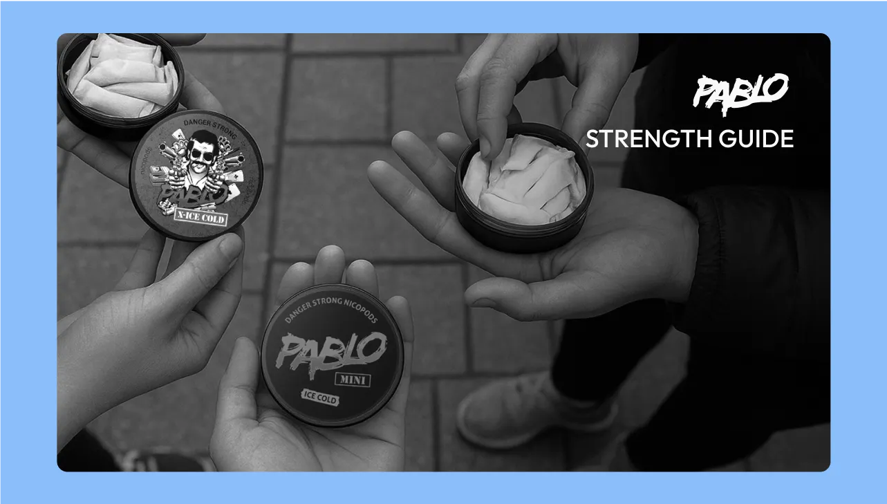 Pablo Nicotine Pouch Guide: Strength, Format and Flavour