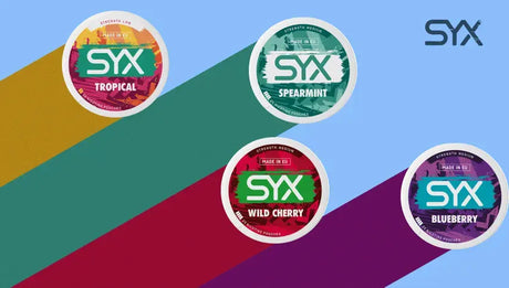 SYX Nicotine Pouches: From 2.8 mg to 20 mg & Long Lasting Flavour