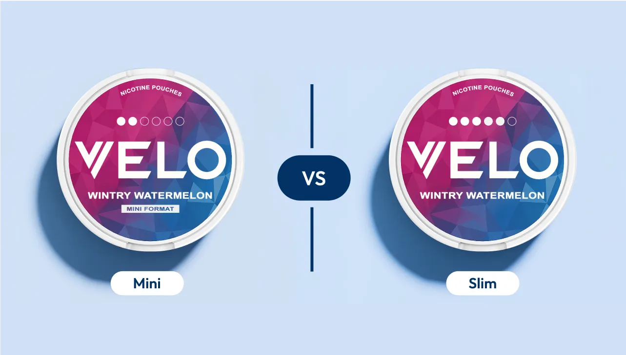 VELO Format - Slim vs Mini - What Do They Mean?