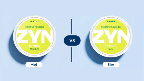 ZYN Format - Slim vs Mini - What Do They Mean?