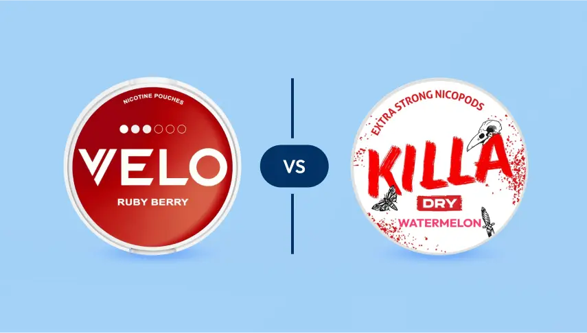VELO vs KILLA: Which Nicotine Pouch Is Right for You?
