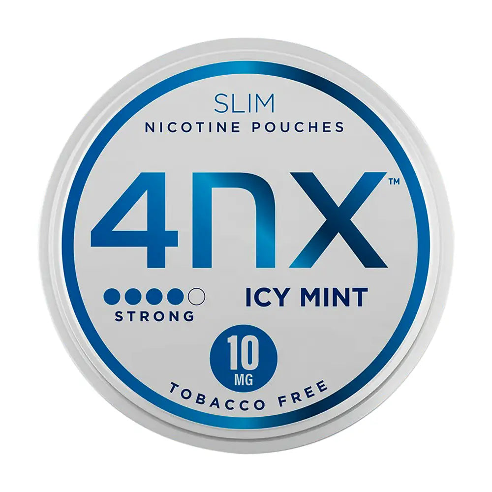 4NX Icy Mint Slim Strong 4/5 10mg 10mg