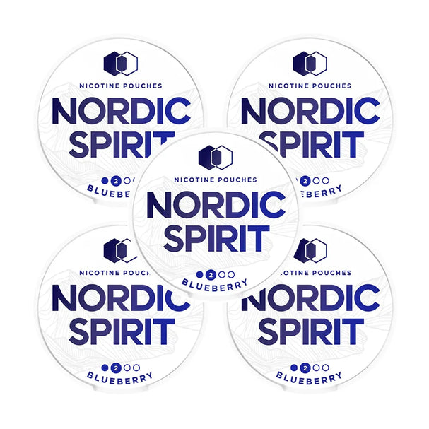 Nordic Spirit 6mg Blueberry Bundle - 5 Pack