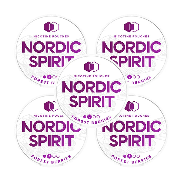 Nordic Spirit 6mg Forest Berries Bundle - 5 Pack