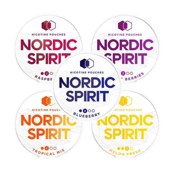 Nordic Spirit 6mg Berry Bundle - 5 Pack