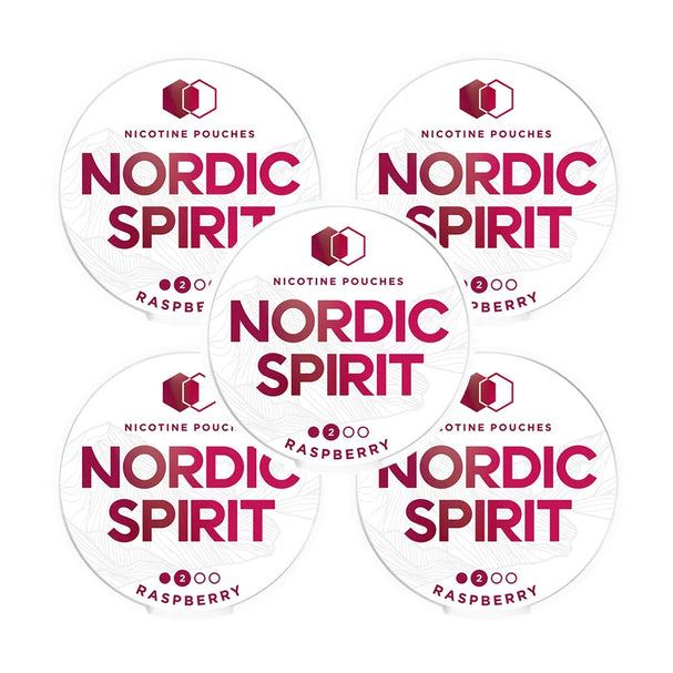 Nordic Spirit 6mg Raspberry Bundle - 5 Pack