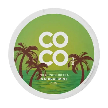 Coco Natural Mint Slim 3/4 9mg