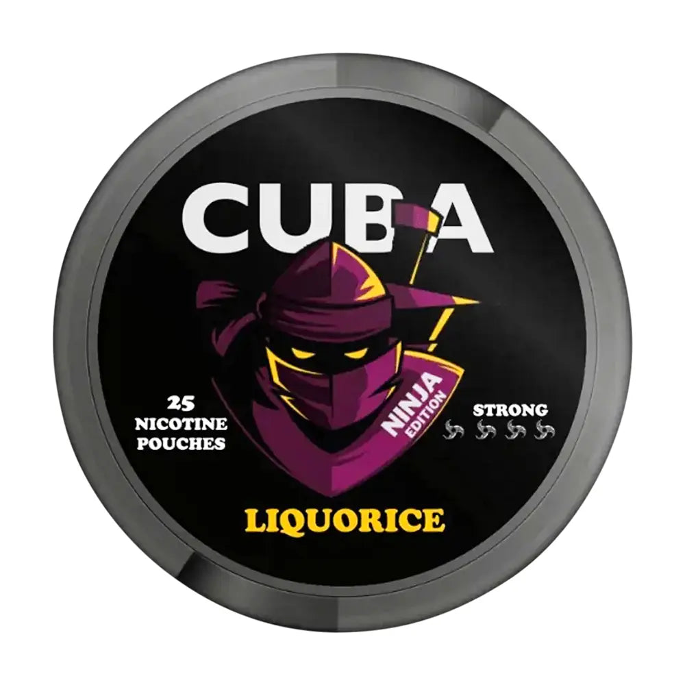 Cuba Ninja Liquorice Slim Strong 16.5mg