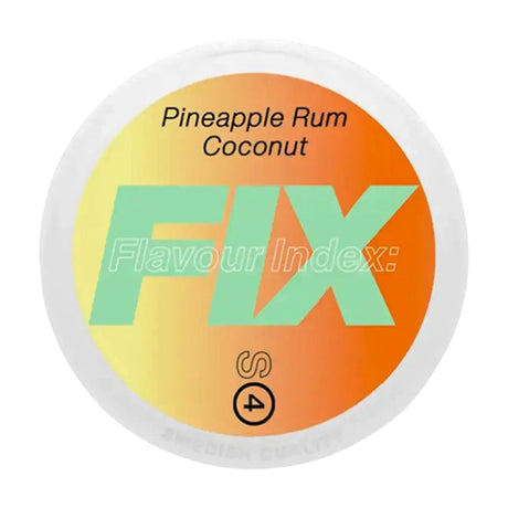 Fix Pineapple Rum Coconut Slim S4 9.8mg