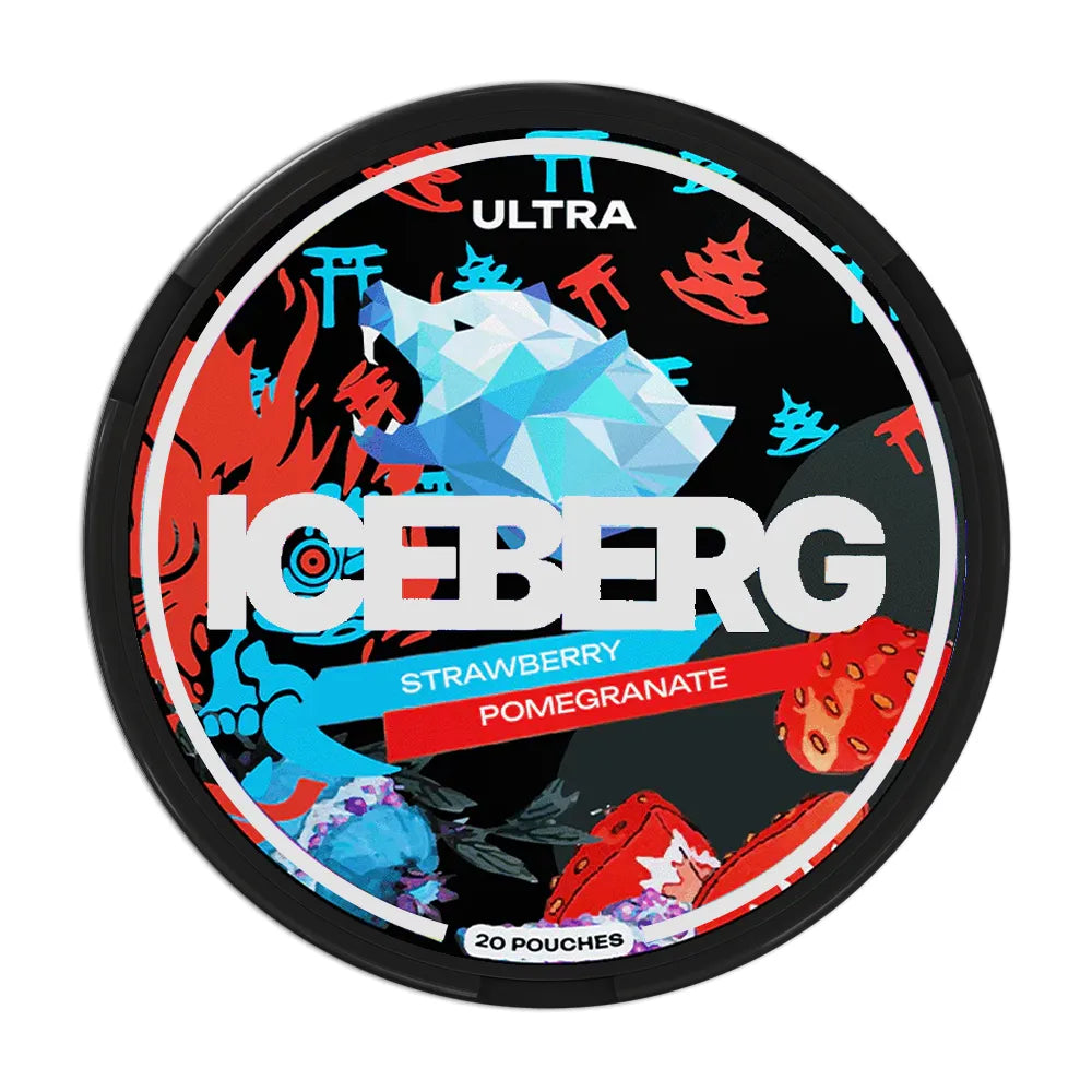 Iceberg Rising Sun Strawberry Pomegranate Slim Ultra 105mg