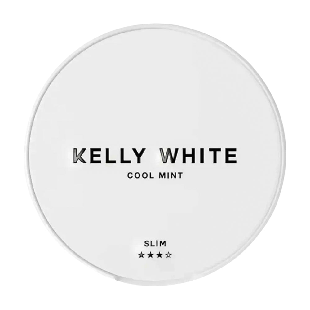 Kelly White Cool Mint Slim 3/4 8.4mg