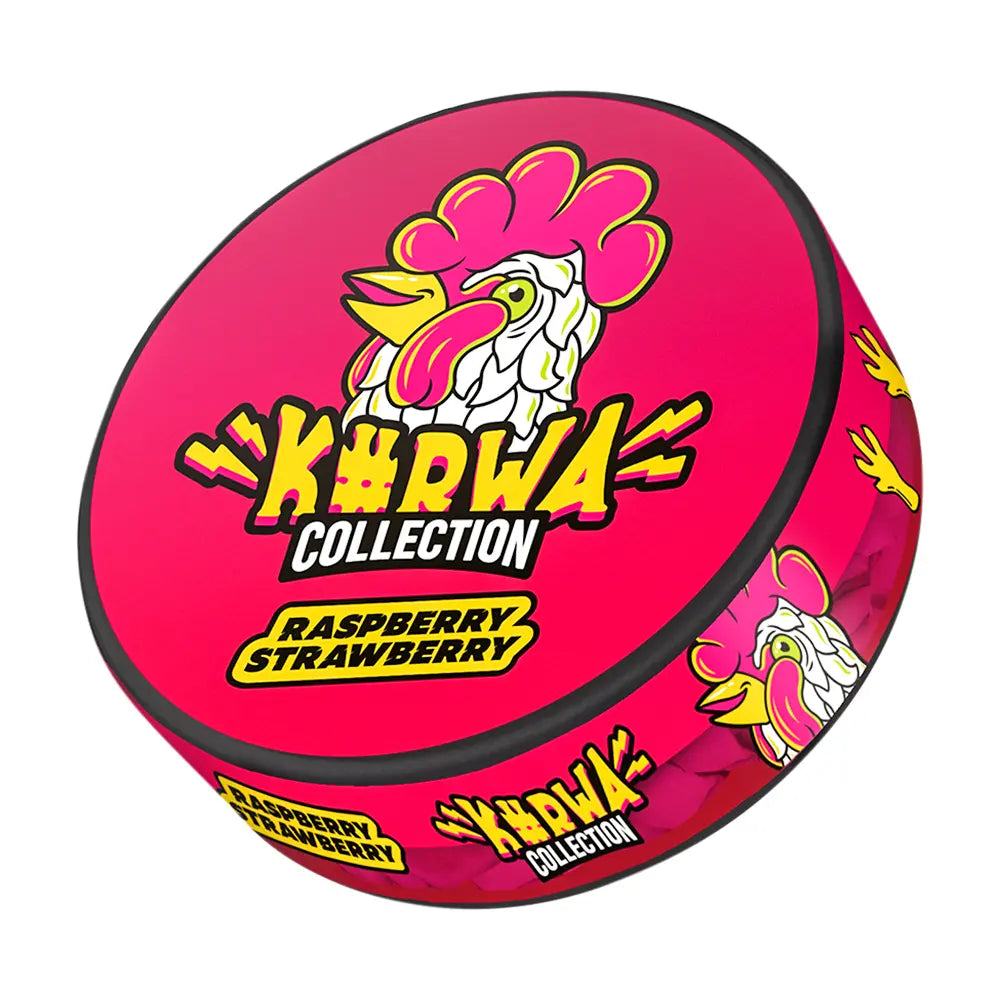 Kurwa Collection Raspberry Strawberry Slim 18mg