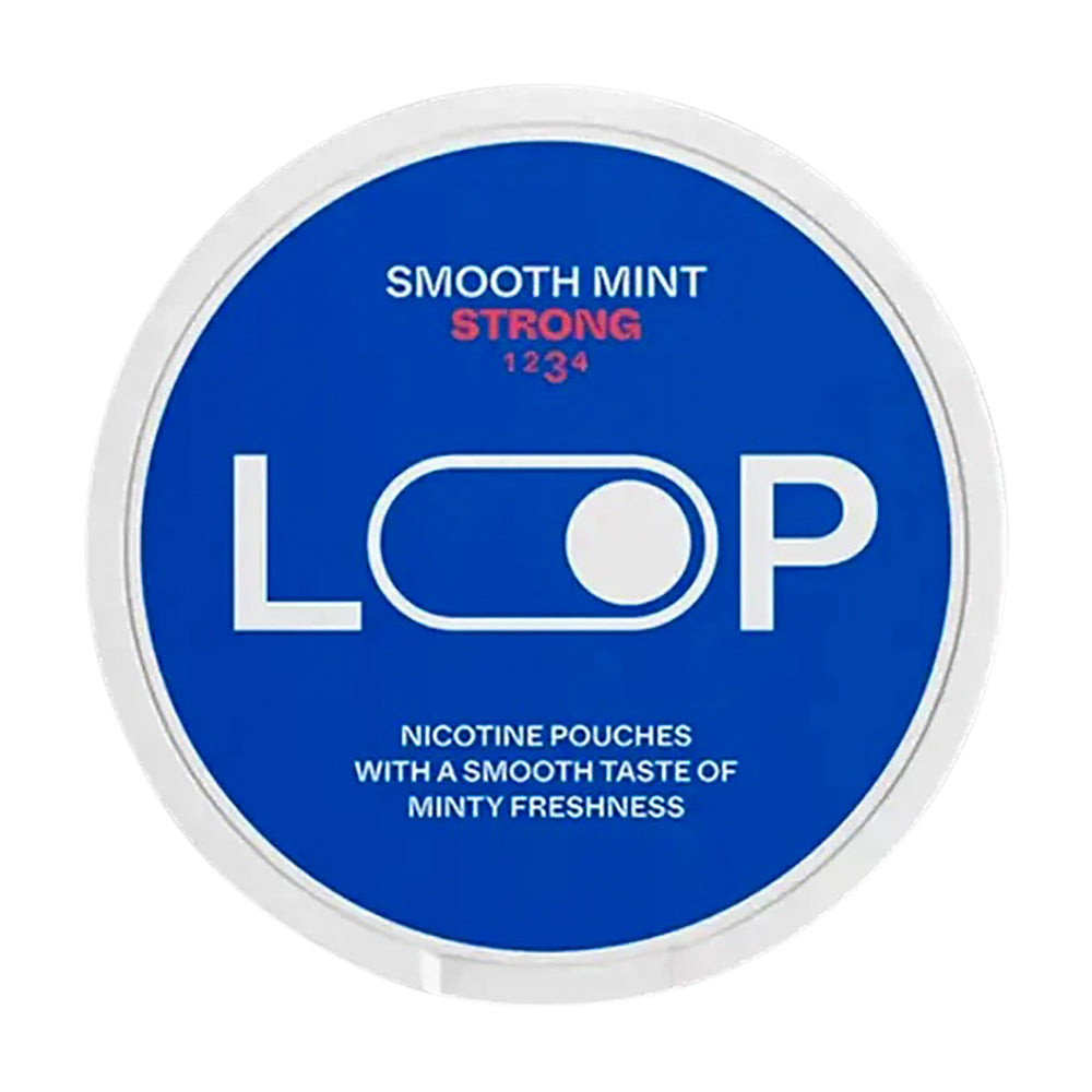 Loop Smooth Mint Slim Strong 3/4 9.4mg