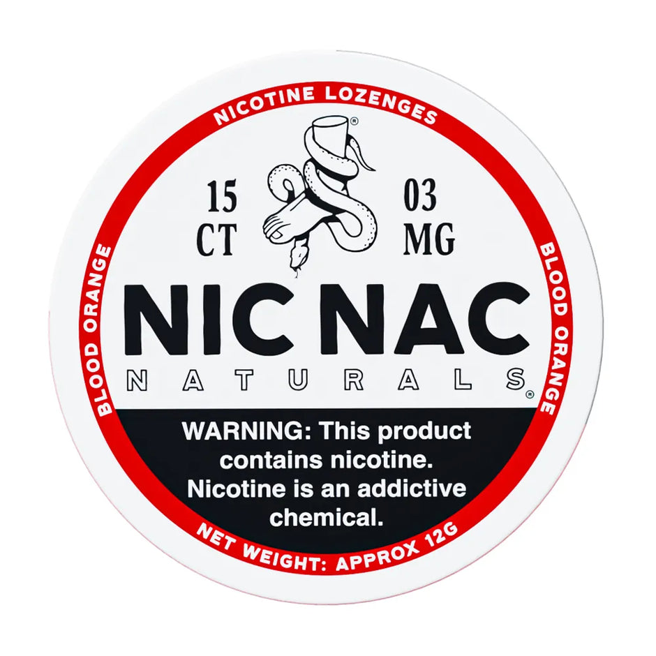 Nic Nac Blood Orange Lozenge LZ