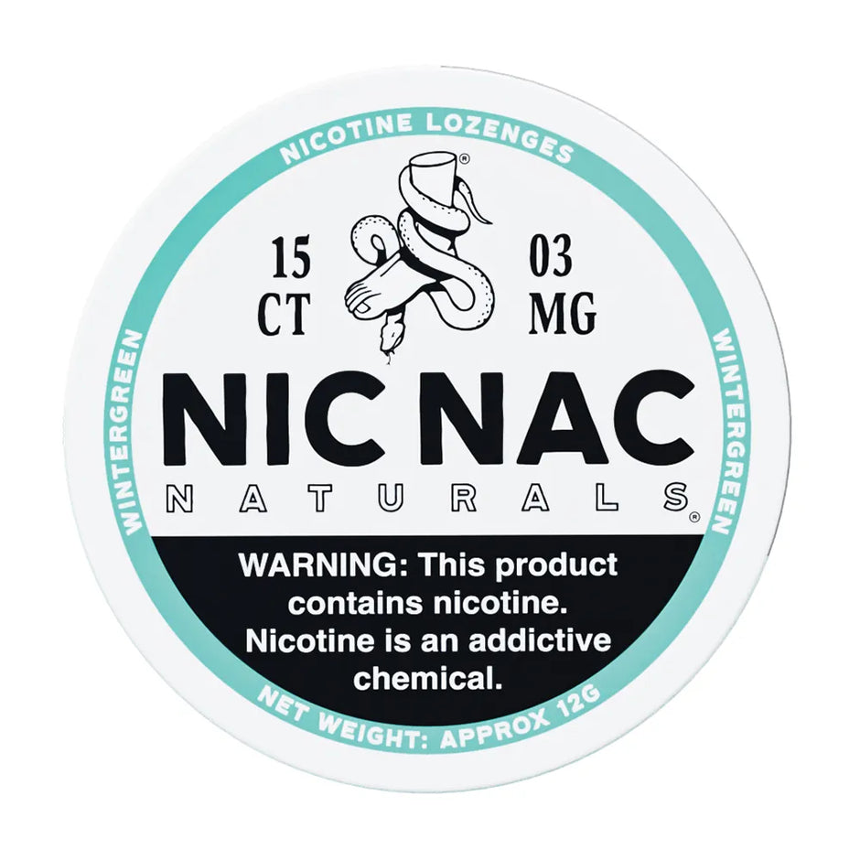 Nic Nac Wintergreen Lozenge LZ