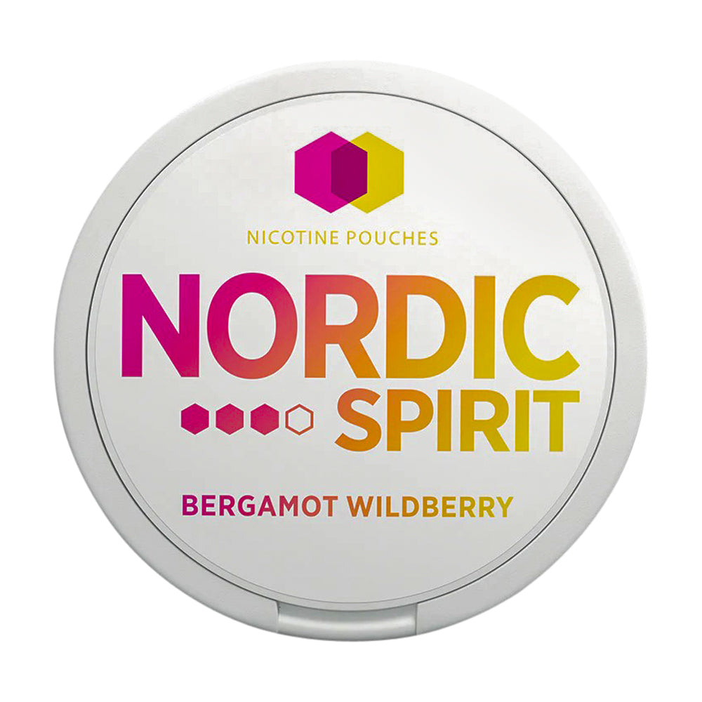 Nordic Spirit Bergamot Wildberry Slim Strong 3/4 9mg