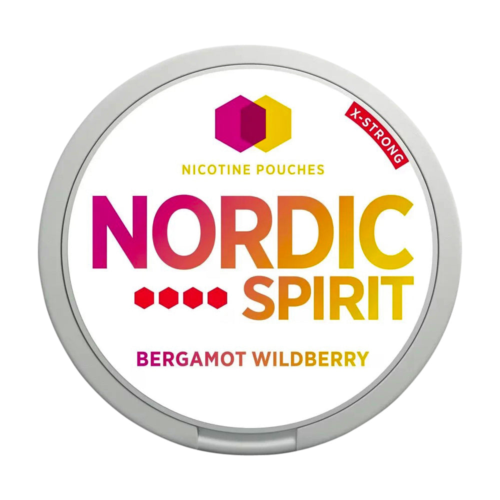 Nordic Spirit Bergamot Wildberry Slim X-Strong 4/4 11mg