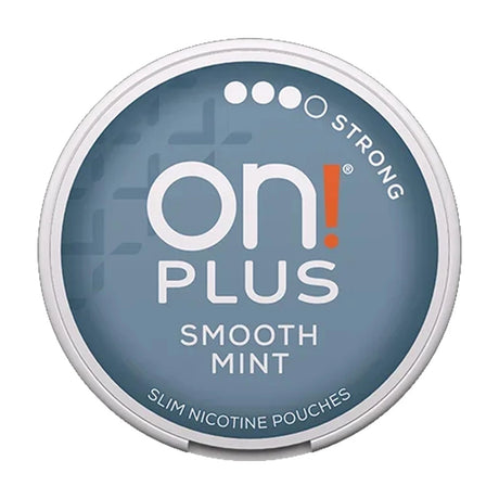 On! Plus Smooth Mint Slim Strong 3/4 9mg