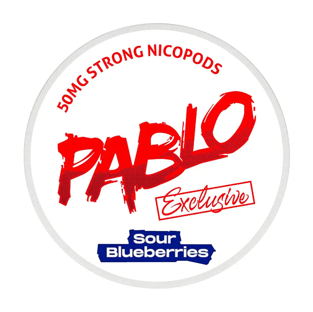 Pablo Sour Blueberries Slim SL