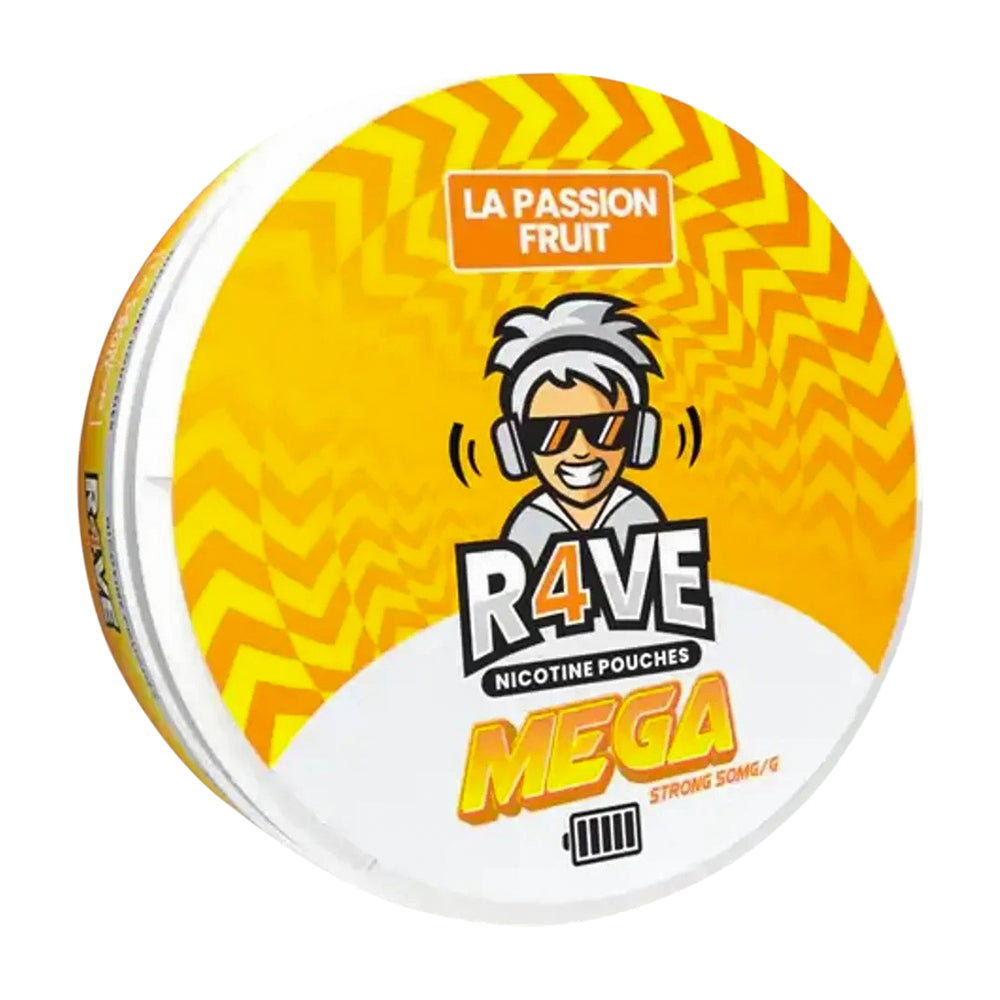 Rave La Passion Fruit Slim Mega 50mg 25mg