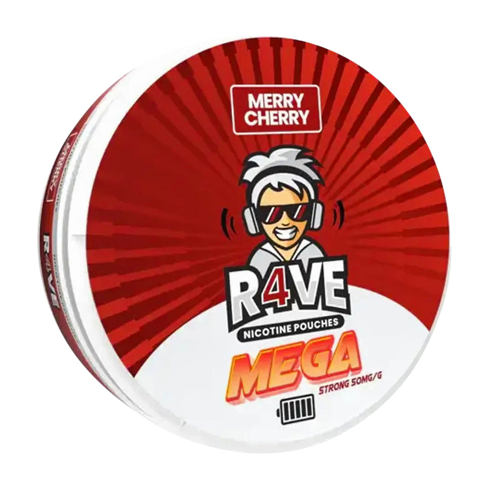 Rave Merry Cherry Slim Mega 50mg 25mg