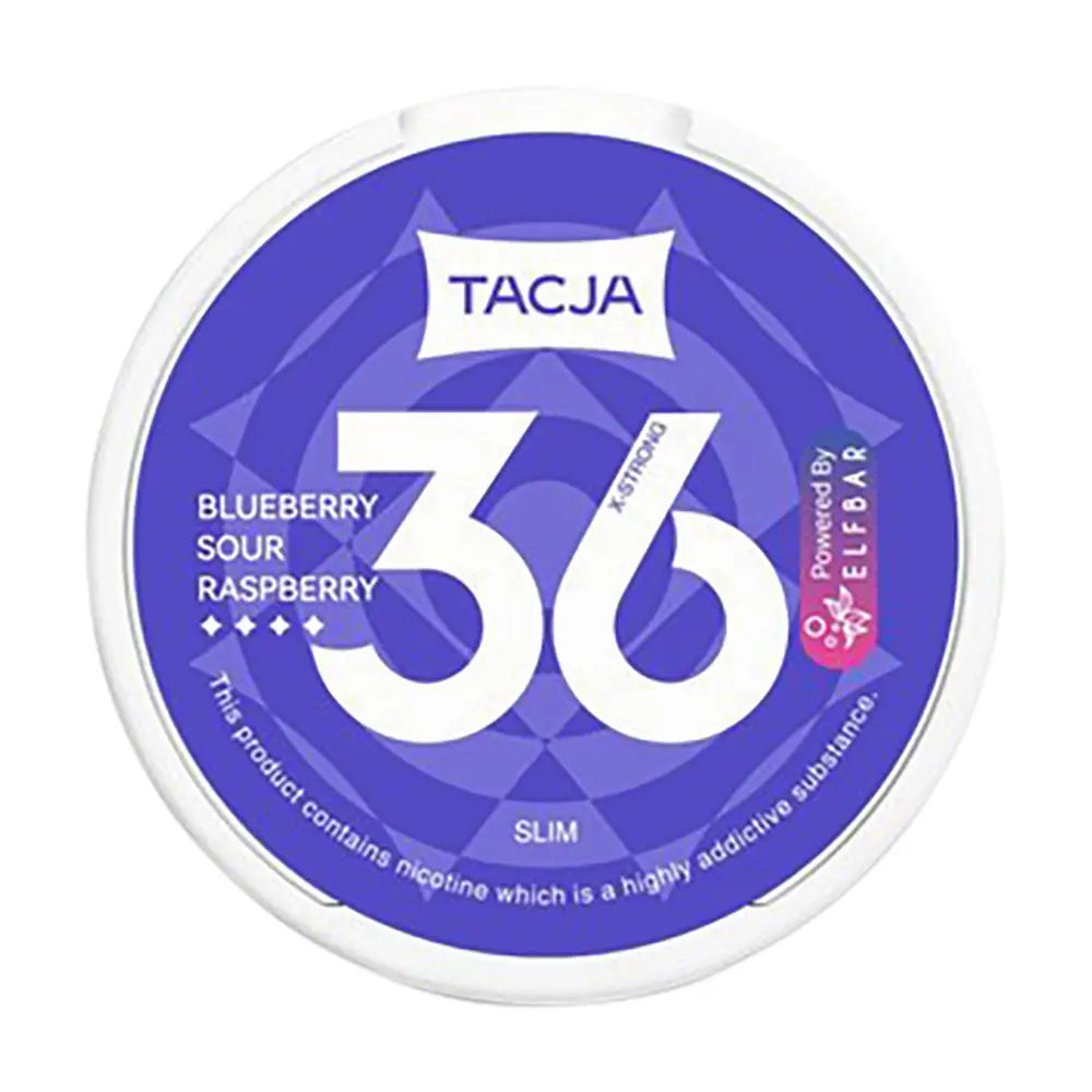 TACJA Blueberry Sour Raspberry Slim X-Strong 36 36mg